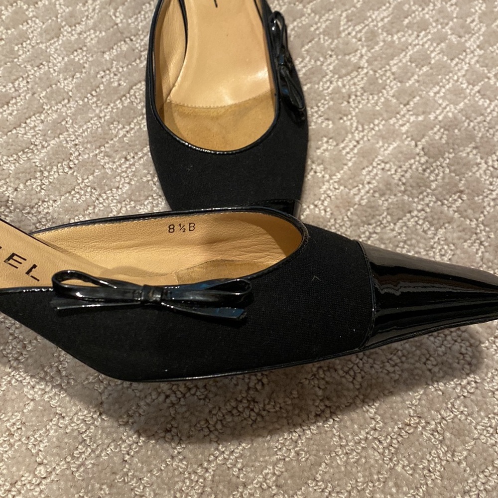 Authentic Chanel Kitten Heel mules - Picture 2 of 8